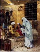 Arab or Arabic people and life. Orientalism oil paintings 167
